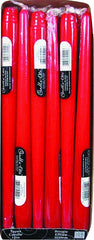 CANDLE-LITE 4201854 Taper Candle, Crimson Candle, 9.4 hr Burning