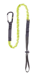 CLC GEAR LINK 1030 Tool Lanyard, 39 to 56 in L, 6 lb Working Load, Carabiner End Fitting