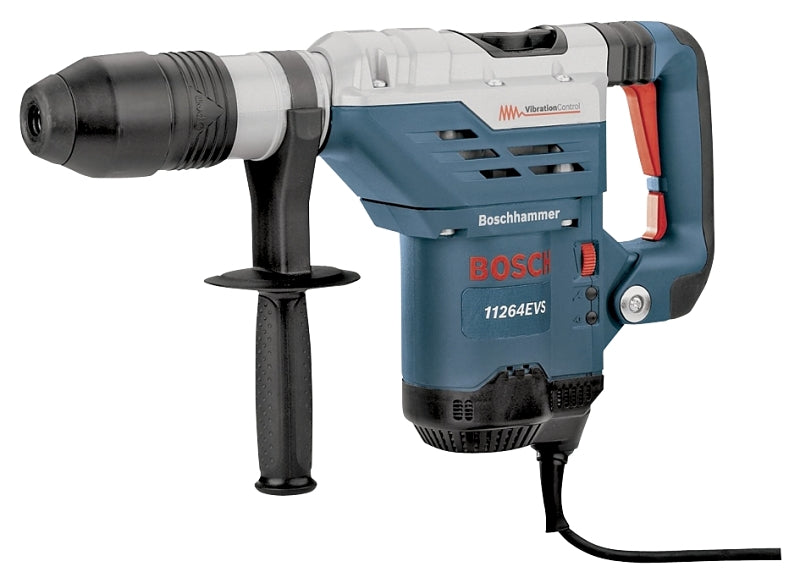 Bosch 11264EVS Combination Hammer, 13 A, Keyless, SDS-Max Chuck, 1-5/8 in Chuck, 1700 to 2900 bpm