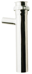 Plumb Pak PPC142CP Branch Tailpiece, 1-1/2 in, 8 in L, Slip-Joint, Brass, Polished Chrome