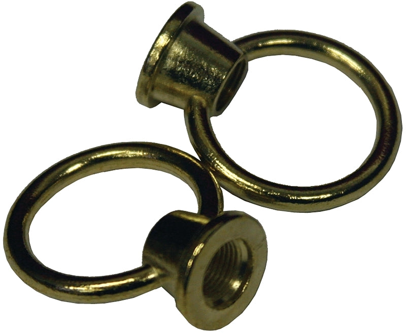 Atron 01329/LA905 Lamp Loop, 1/8 in Female, Polished Brass