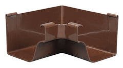 Euramax M1504 Inside Corner, Vinyl, Brown