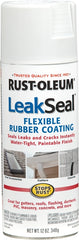 Rust-Oleum 267970 Rubberized Spray Coating, White, 12 oz, Can