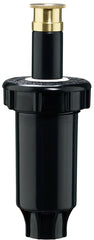 Orbit 54243 Spring Loaded Sprinkler with Brass Nozzle, 1/2 in Connection, 15 ft, Full-Circle, Brass