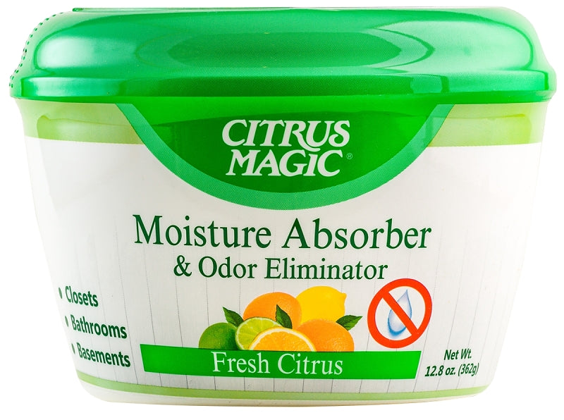 Citrus Magic 618372454 Moisture and Odor Absorber, 12.8 oz, Fresh Citrus