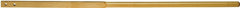 Seymour 66744/SP21095 Replacement Handle, 48 in L, Hardwood, Clear Lacquer