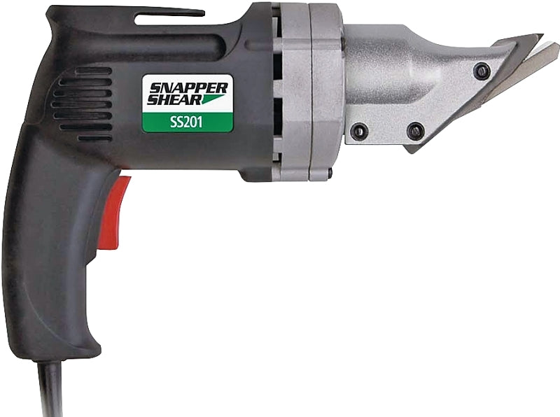 Pactool SNAPPER SHEAR 200 Series SS201 Sheet Metal Shear, 4.8 A, 18 ga Cutting Capacity