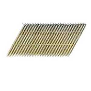 ProFIT 0634130 Framing Nail, 2 in L, 11-1/2 Gauge, Steel, Galvanized, Clipped Head, Ring Shank