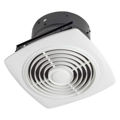 Broan 505 Verticle Discharge Fan, 8 in L, 8-1/2 in W, 1.5 A, 120 V, 180 cfm Air, Steel, White