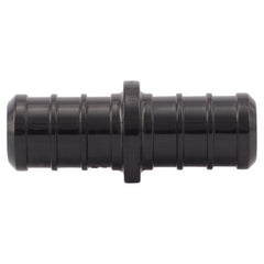SharkBite UP008A5 Coupling, 1/2 x 1/2 in, Barb, Polymer, Black, 200 psi Pressure