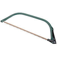 Landscapers Select BW41-480 Bow Saw, 21 in L Blade, Carbon Steel Blade, Steel Handle, Oval Tube Handle, 24-1/2 in OAL