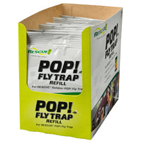 Rescue POP! PFTA-DB12 Fly Trap, Solid, Musty, 1.45 oz, Refill Pack