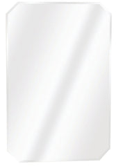 Zenith M182 Medicine Cabinet, 16 in OAW, 4-1/2 in OAD, 24 in OAH, Plastic, 2-Shelf