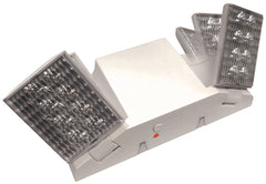 Howard Lighting HL0223L-W Emergency Light, 5 in OAW, 11.8 in OAH, 120/277 VAC, Thermoplastic Fixture, White, Surface