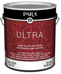 PARA Ultra 7500 PR0047501-16 Exterior Paint, Semi-Gloss, Medium Base