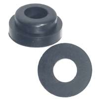 Danco 38809B Cone Faucet Washer, 9/32 in ID x 27/32 in OD Dia, 3/8 in Thick, Rubber