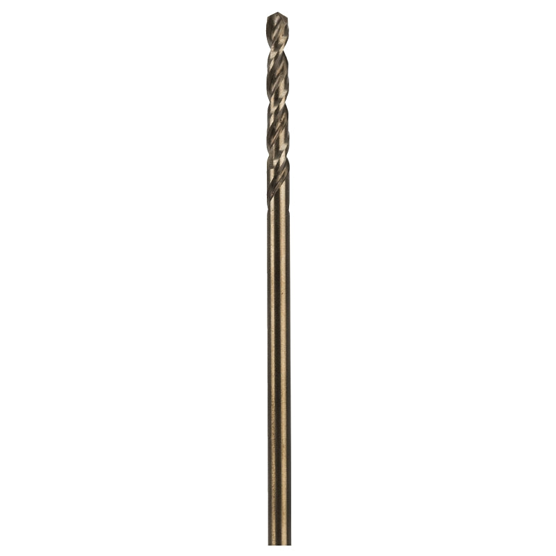 DeWALT DWA1208 Drill Bit, 1/8 in Dia, 2-3/4 in OAL, Parabolic Flute, 3-Flat Shank