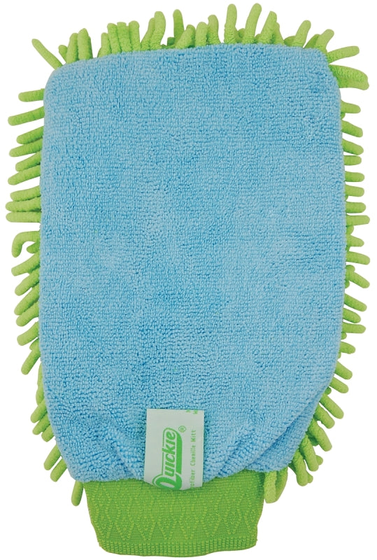 Quickie 478ZQK Shaggy Dusting Mitt, Microfiber, Green