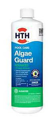 HTH Pool Care, Algae Guard 67243 Pool Chemical, 1 qt, Hazy, Mild Quaternary Ammonium Chloride