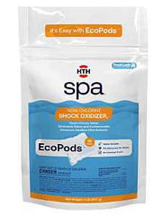 HTH Spa Care 86110 Non-Chlorine Shock Oxidizer, 2 lb, Pod