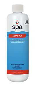 HTH Spa Care 86246 Metal Out Solution, 16 oz Bottle, Liquid