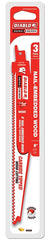 Diablo DS0906CWS3 Reciprocating Saw Blade, 9 in L, 6/9 TPI, Carbide Cutting Edge