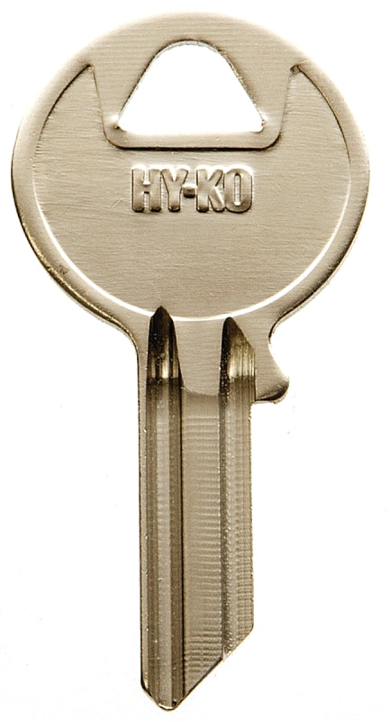 Hy-Ko 11010AB1 Key Blank, Brass, Nickel, For: Abus Cabinet, House Locks and Padlocks
