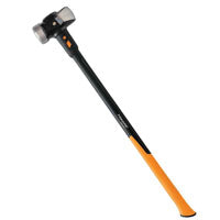Fiskars IsoCore 750610-1001 Sledge Hammer, 8 lb Head, Rivet Head, Steel Head