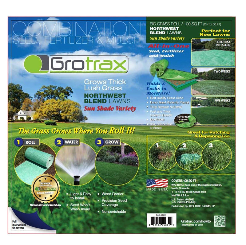 831 ROLL SEED GRASS BIG 100SF