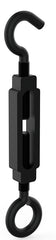 National Hardware N820-115 Turnbuckle, 215 lb Working Load, 3/8 in Thread, Hook, Eye, 10-1/2 in Take-Up, Steel