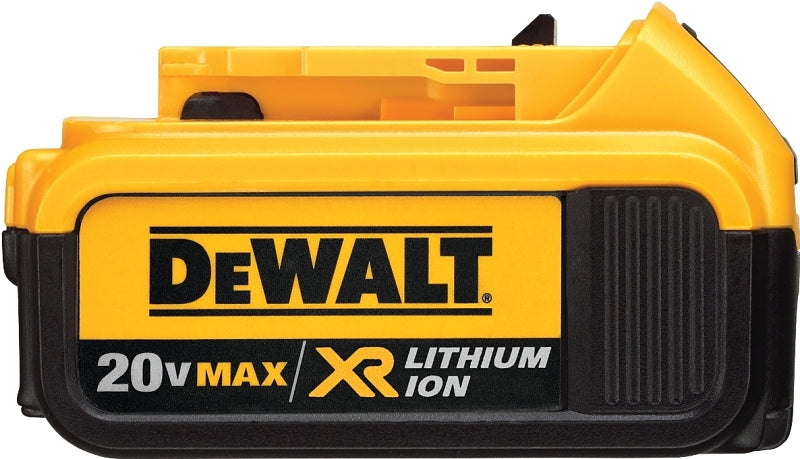 DeWALT Premium XR DCB204 Rechargeable Battery Pack, 20 V Battery, 4 Ah
