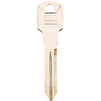 Hy-Ko 11010B89 Key Blank, Brass, Nickel, B89 Key Number