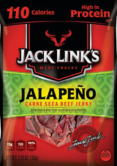 Jack Link's 10000008445 Snack, Jerky, Jalapeno, 2.85 oz