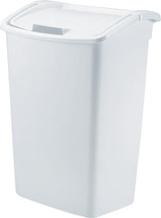 Rubbermaid 2803 FG280300WHT Waste Basket, 45 qt Capacity, Polyethylene, White, 22 in H