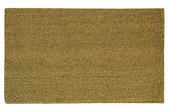 Fanmats 58772 Blank Door Mat, 36 in L, 24 in W, Natural Coir Surface, Tan