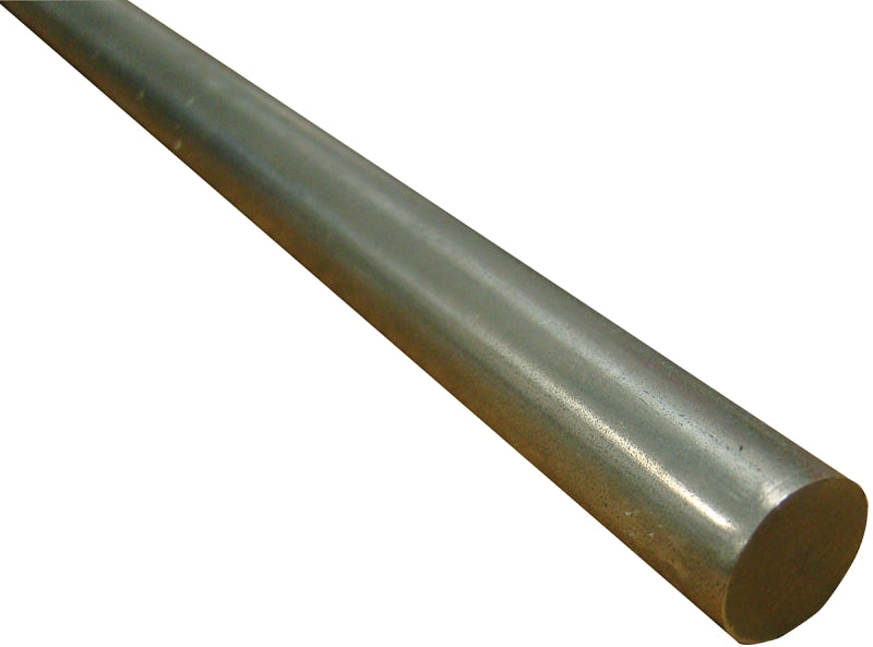 K & S 87137 Decorative Metal Rod, 3/16 in Dia, 12 in L, Stainless Steel
