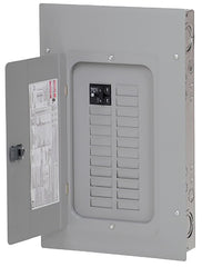 Eaton BRP20B100 Load Center, 48-Pole, 100 A, 20-Space, 40-Circuit, Main Breaker, Plug-On Neutral, Type BR
