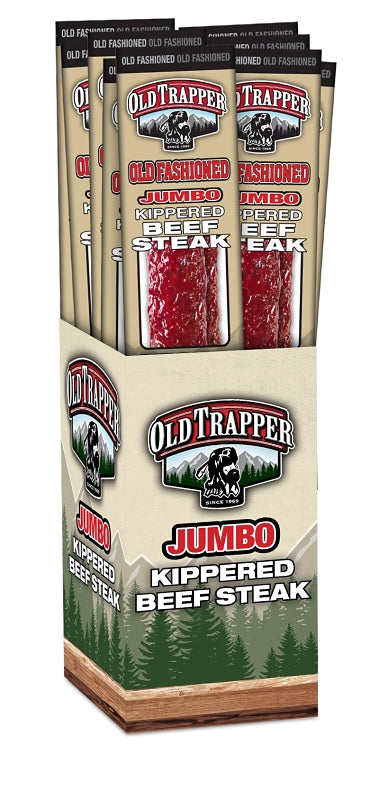 Old Trapper 40140T Kippered Beef Steak, Old Fashioned, 2 oz Bag