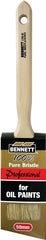 BENNETT ANG B 2IN Paint Brush, 2 in W, Polyester Bristle