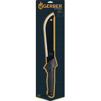Gerber 31-000759 Gator Machete Jr with Sheath, 18-3/4 in OAL, 10-3/4 in Blade, HCS Blade, HCS Handle