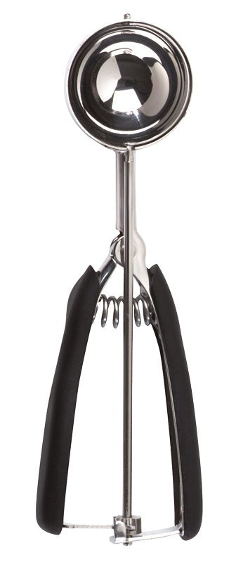 Good Grips 1044082 Cookie Scoop, 9 in L, 3-1/2 in Dia, Stainless Steel