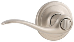 Weiser Toluca Series 9GLA3310-049 Privacy Lever, Levers Lock, Satin Nickel, Residential, Universal Hand, 2 Grade
