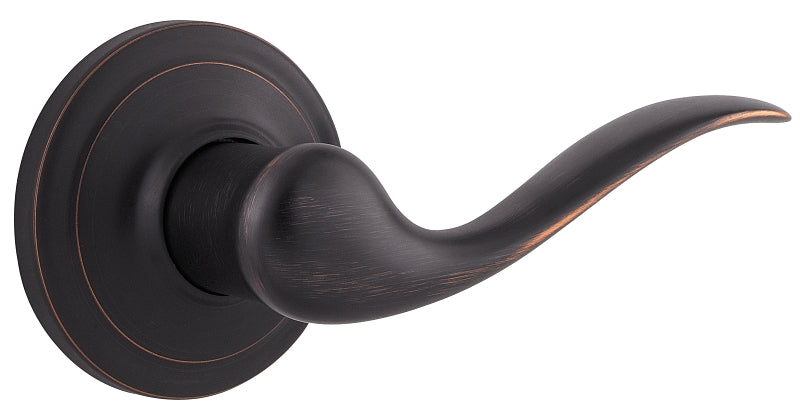 Weiser Toluca Series 9GLA1010-053 Passage Lever, Levers Lock, Venetian Bronze, Residential, Universal Hand, 2 Grade