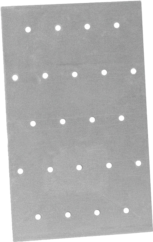 MiTek NP35 Truss Mending Plate, 5 in L, 3-1/8 in W, Steel, Galvanized, Nail Mounting