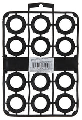 Landscapers Select GM2073L Hose Washer, 5/8 in ID, 31/32 in OD, 3.1 mm Thick, PVC, Black