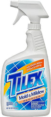 Tilex 01195 Mold and Mildew Stain Remover, 32 oz, Liquid, Bleach, Faint Yellow