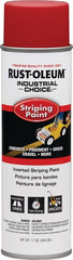 Industrial Choice 1665838 Inverted Marking Spray Paint, Gloss, Red, 18 oz, Can