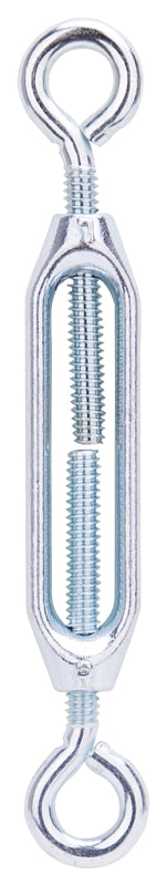 ProSource LR329 Turnbuckle, 1/4 in Thread, Eye, Eye, 7-1/2 in L Take-Up, Aluminum
