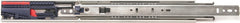 Knape & Vogt 8450FMP 16 Drawer Slide, 100 lb, 16 in L Rail, 1/2 in W Rail, Anochrome