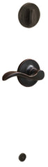 Schlage J Series JH59SEV716RH Seville Inside Handleset, Grade 3 Grade, Mechanical Lock, Metal, Aged Bronze, Lever Handle